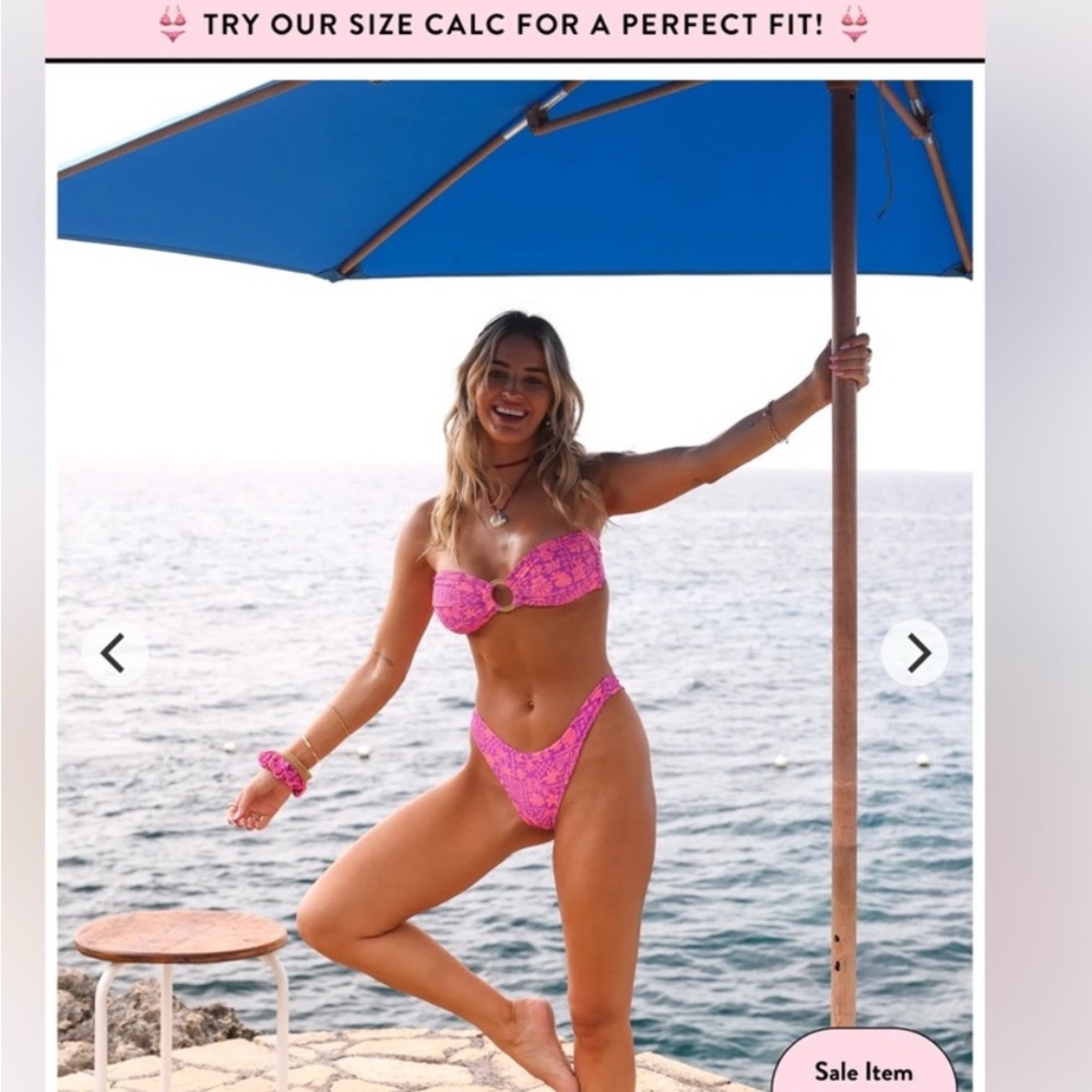 Kulani Kinis Vibrant Pink La Isla Bottoms